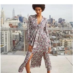 Cinq à Sept quin Floral Dress size 12